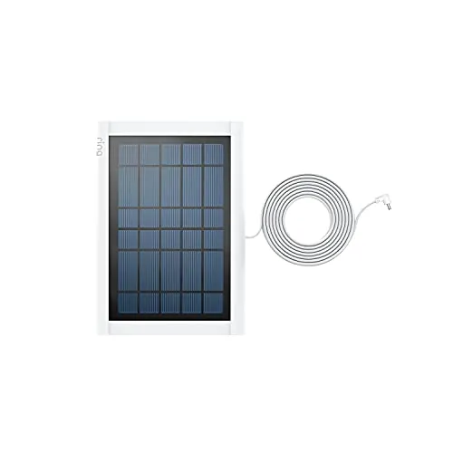 Ring Solar Panel White - Compatible with Ring Spotlight Cam Battery and Stick Up Cam Battery