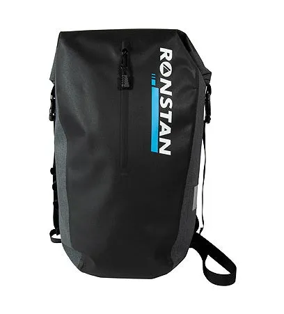 Ronstan Dry bag Roll-Top 30L Backpack, Black & Grey RF4013