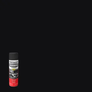 Rust-Oleum Black Automotive Rubberized Undercoating Matte Spray Paint 15 Oz New.