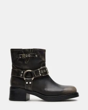 RUSTLER BLACK DISTRESSED
