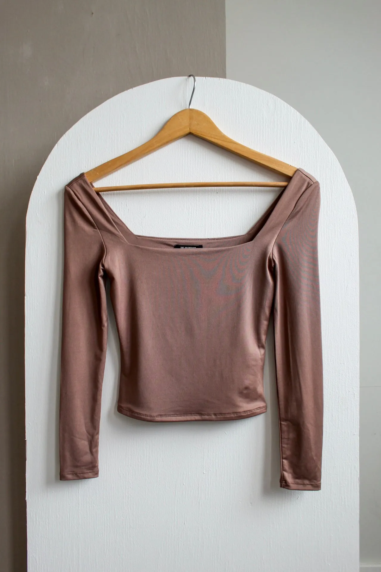 Sadie Square Neck Top • Mocha
