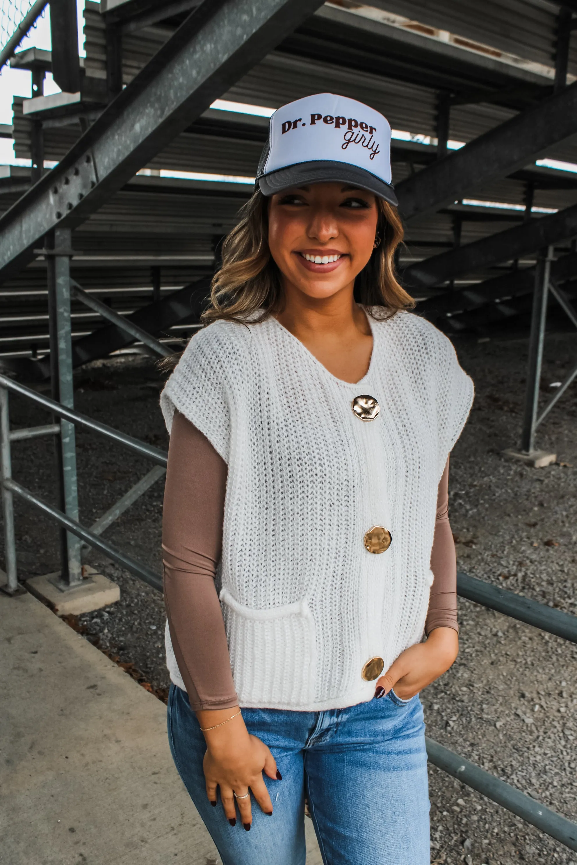 Sadie Square Neck Top • Mocha