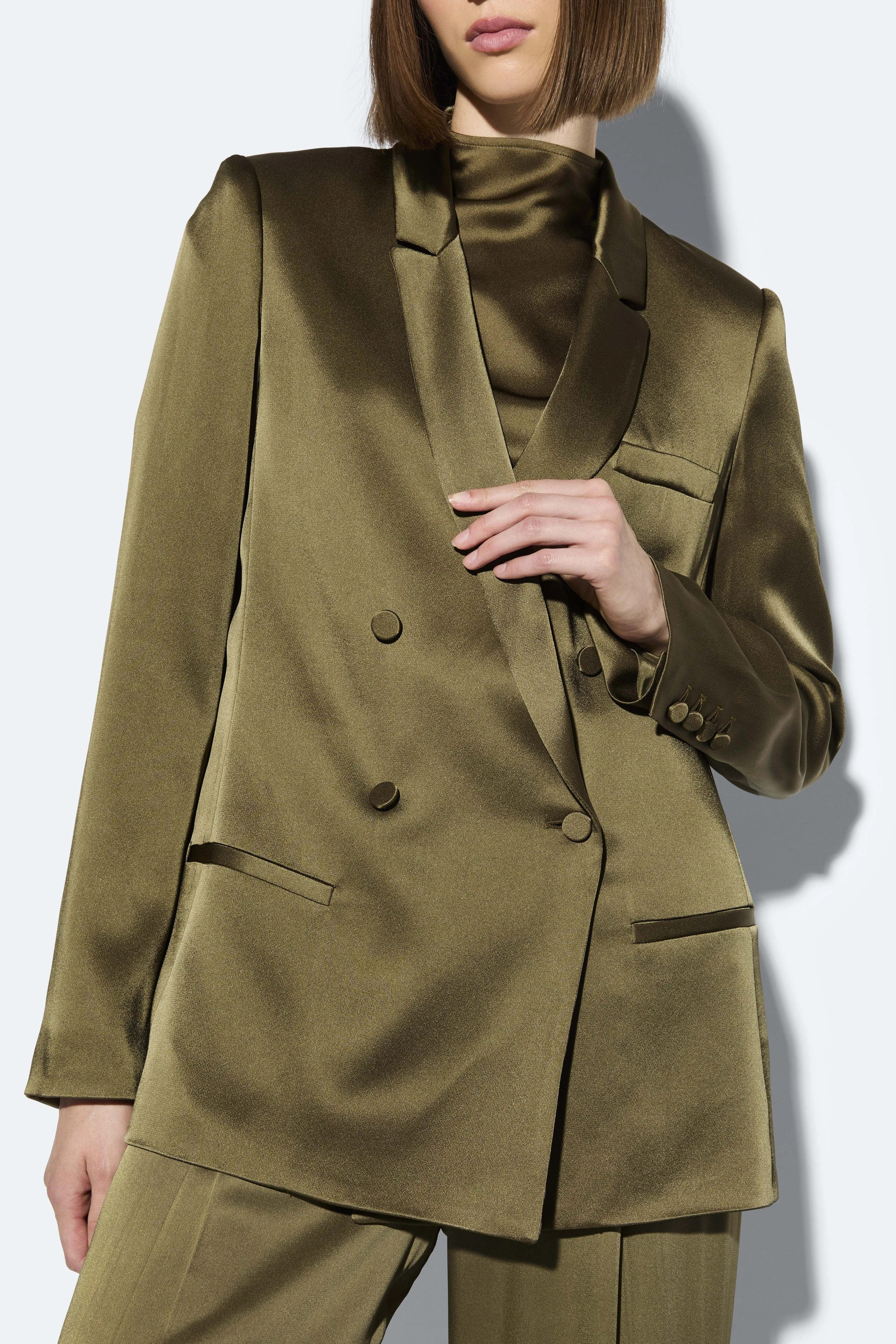 Satin Blazer