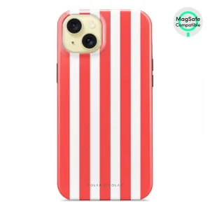 Scarlet Stripe - iPhone 15 Plus Case