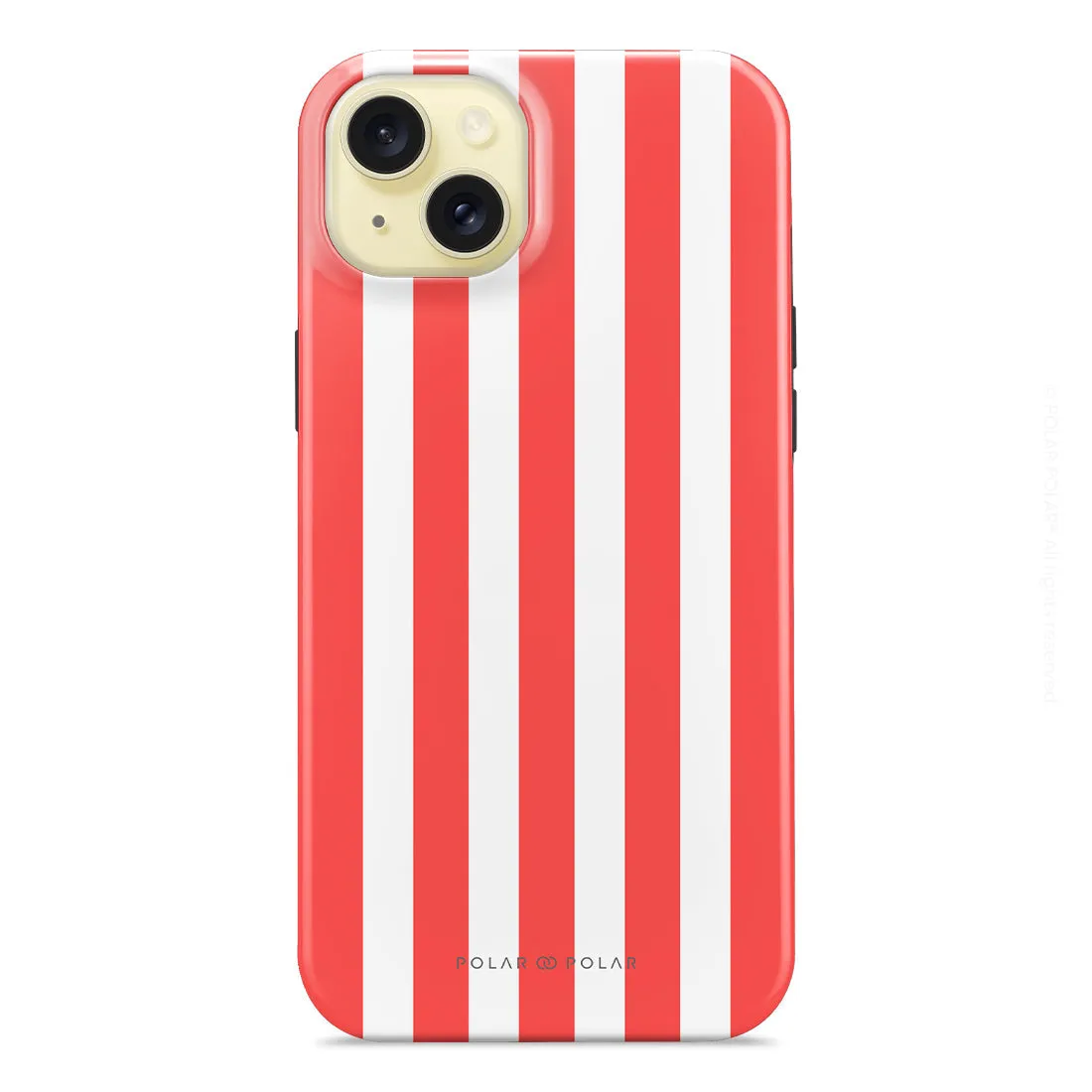 Scarlet Stripe - iPhone 15 Plus Case