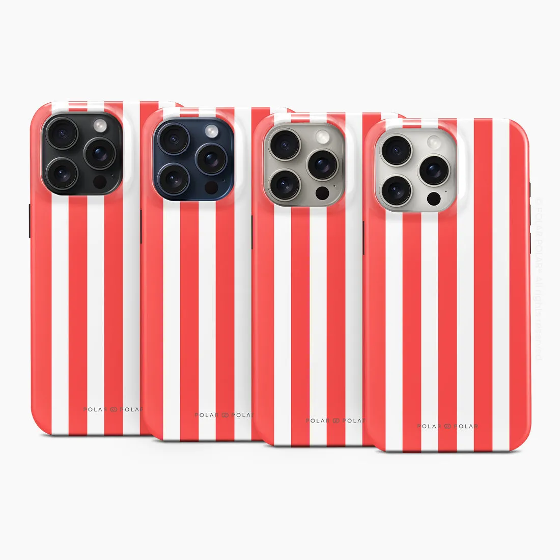 Scarlet Stripe - iPhone 15 Pro Case