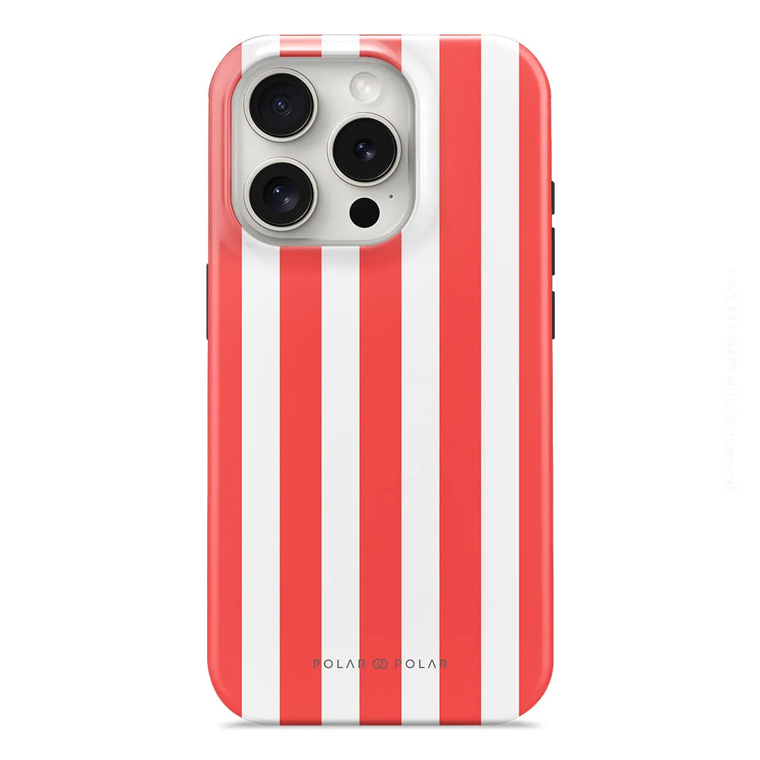 Scarlet Stripe - iPhone 15 Pro Case