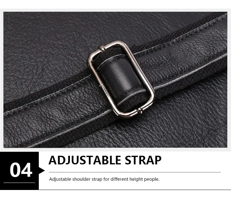 SCHLATUM Genuine Leather Bussiness Briefcases Black for Men luxury handbags Laptop Briefcase Bags 16 inch Office Computer bag