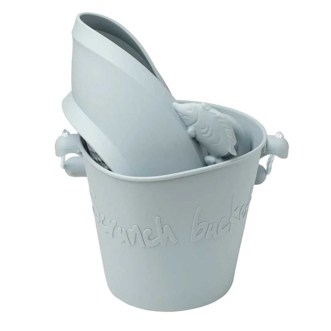 Scrunch Silicone Sifter Duck Egg Blue - Roll it, Fold it, Scrunch it!