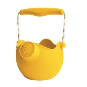 Scrunch Silicone Watering Can Mustard - Roll it, Fold it, Scrunch it!