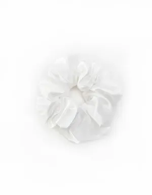 Scrunchie - Satin - Ivory