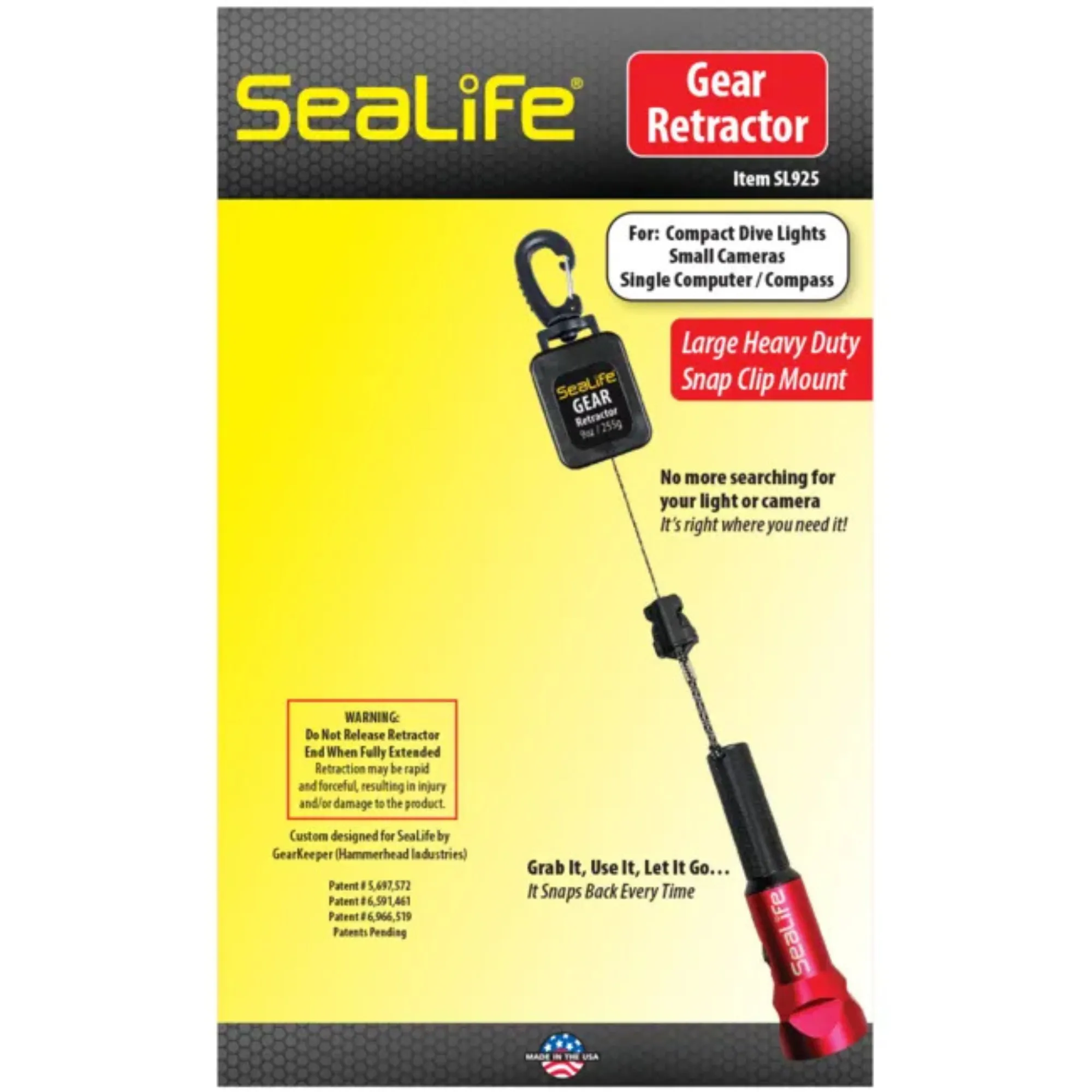 SeaLife Compact Underwater Retractor