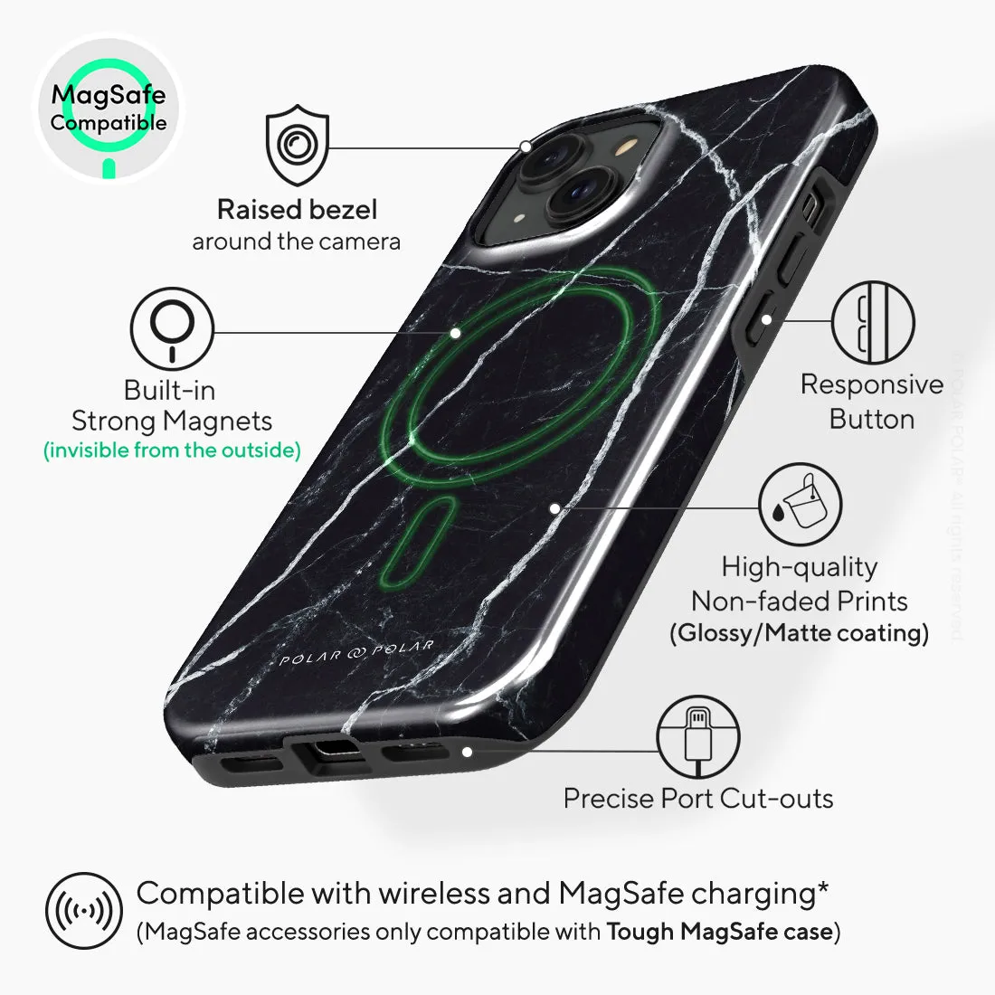 Secret Dark - iPhone 15 Case