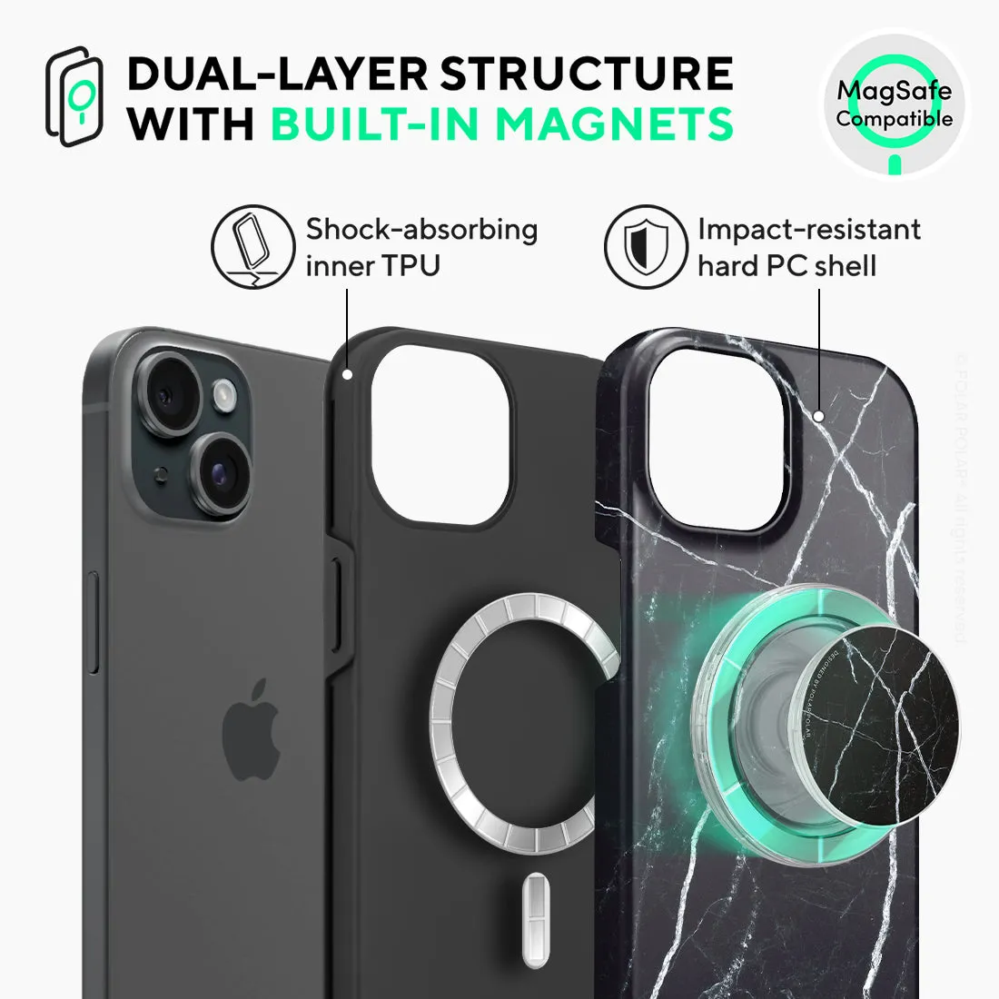 Secret Dark - iPhone 15 Case