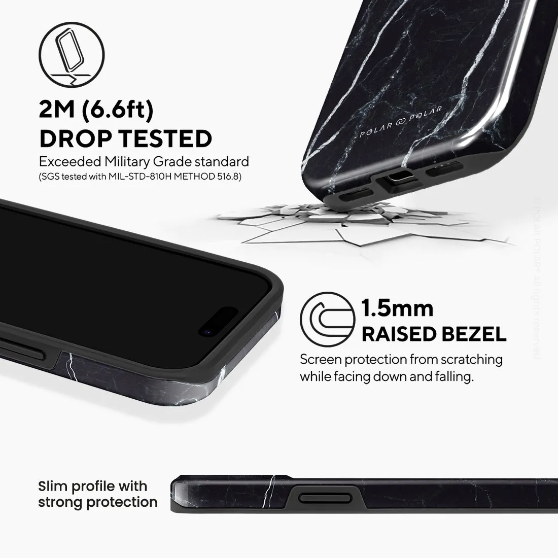 Secret Dark - iPhone 15 Case