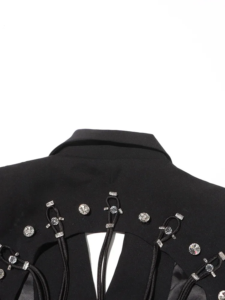Sexy Backless Blazer