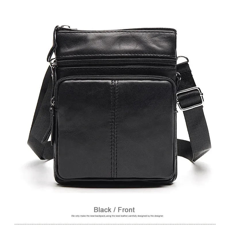 Shoulder Messenger Women Men Bag Crossbody Genuine Leather Office Work Business Briefcase For Handbag Male Portafolio Retro 2020