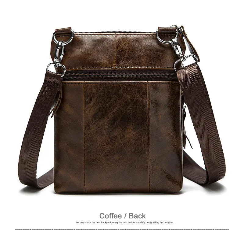 Shoulder Messenger Women Men Bag Crossbody Genuine Leather Office Work Business Briefcase For Handbag Male Portafolio Retro 2020