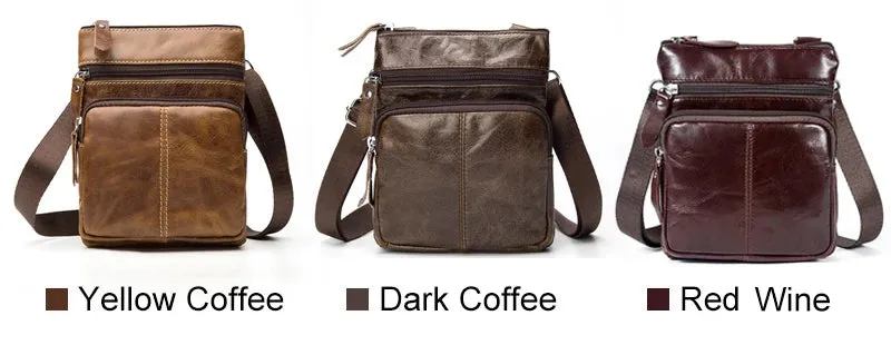 Shoulder Messenger Women Men Bag Crossbody Genuine Leather Office Work Business Briefcase For Handbag Male Portafolio Retro 2020