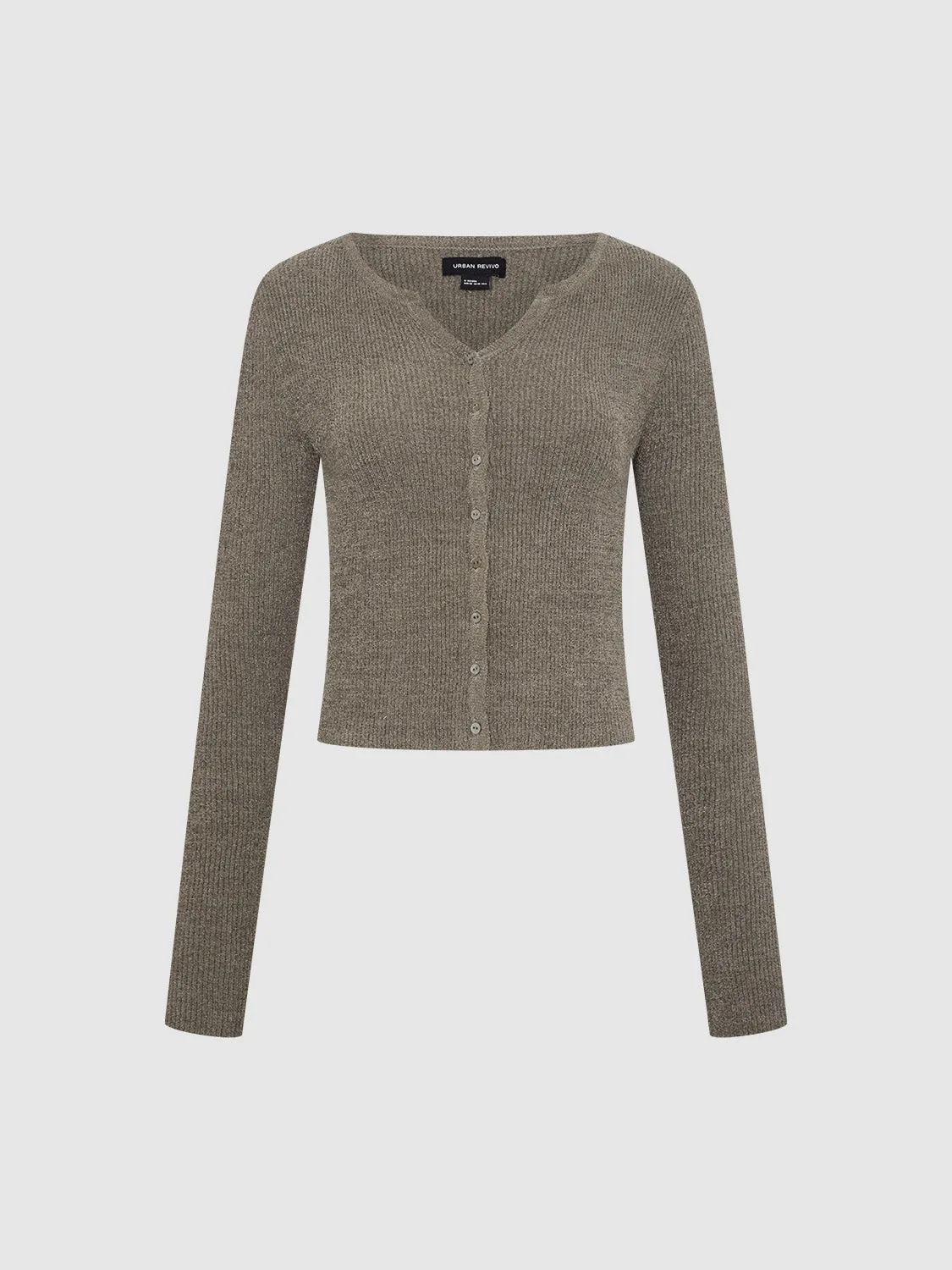 Skinny Cropped Knitted Cardigans