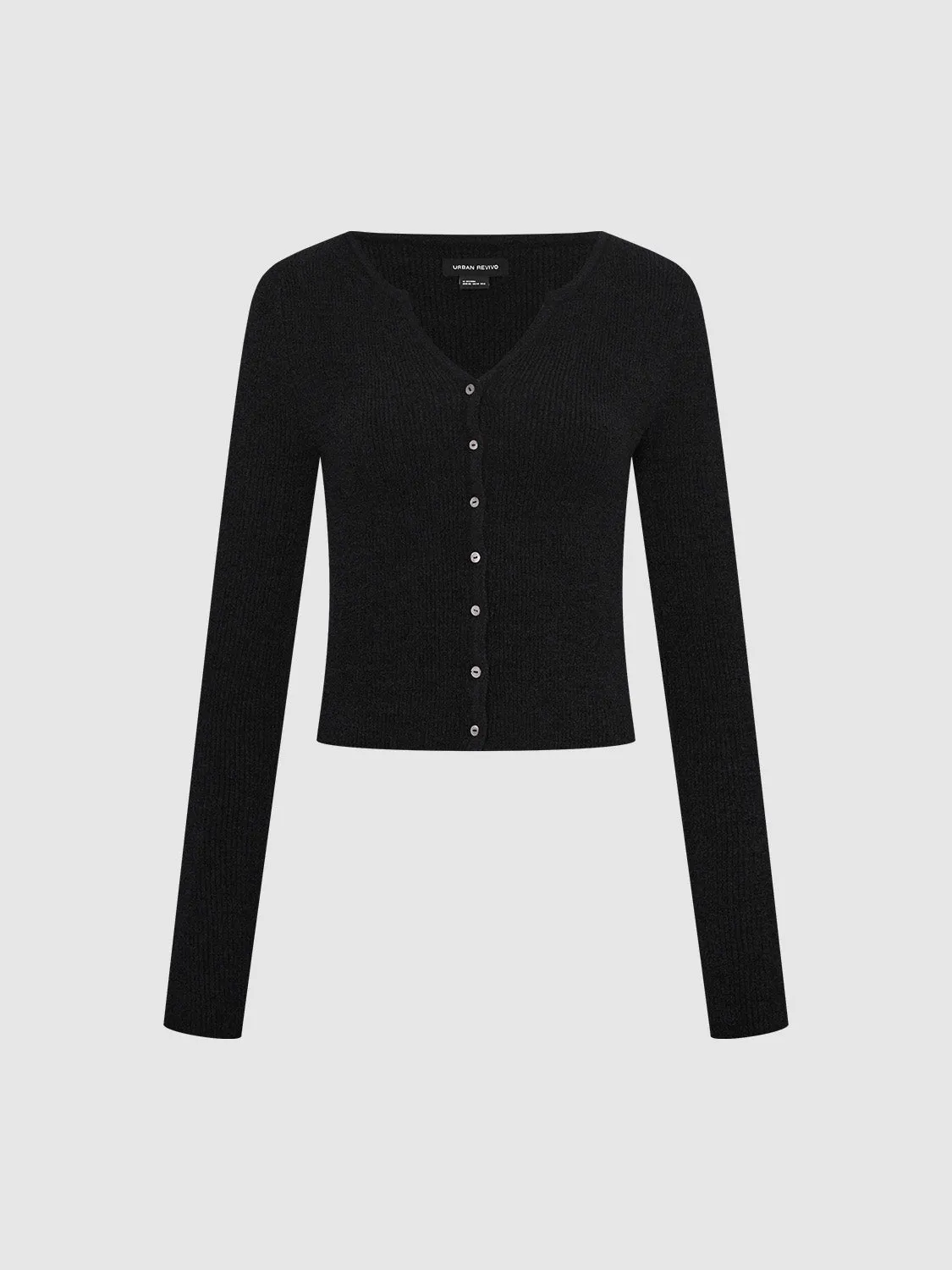 Skinny Cropped Knitted Cardigans