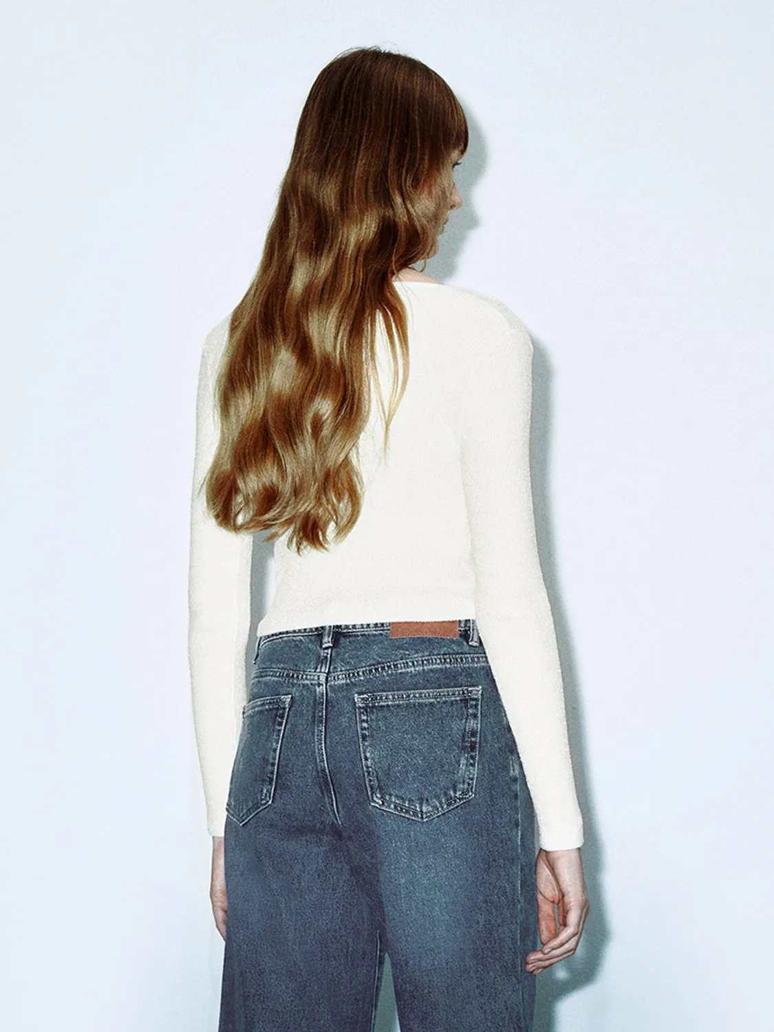 Skinny Cropped Knitted Cardigans