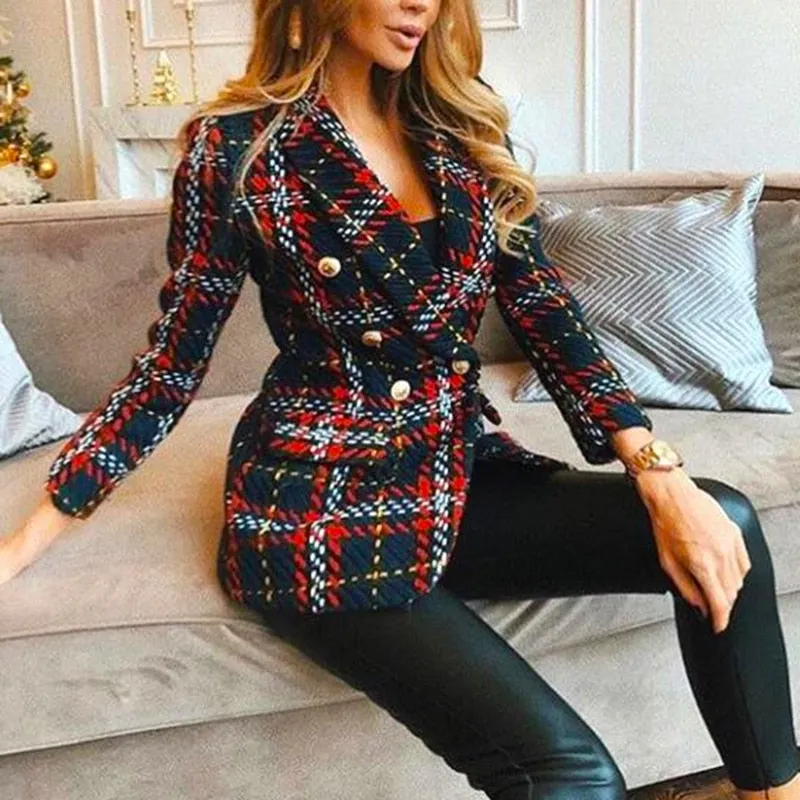 Slim Blazers Girls Tassel Tops Set Coat