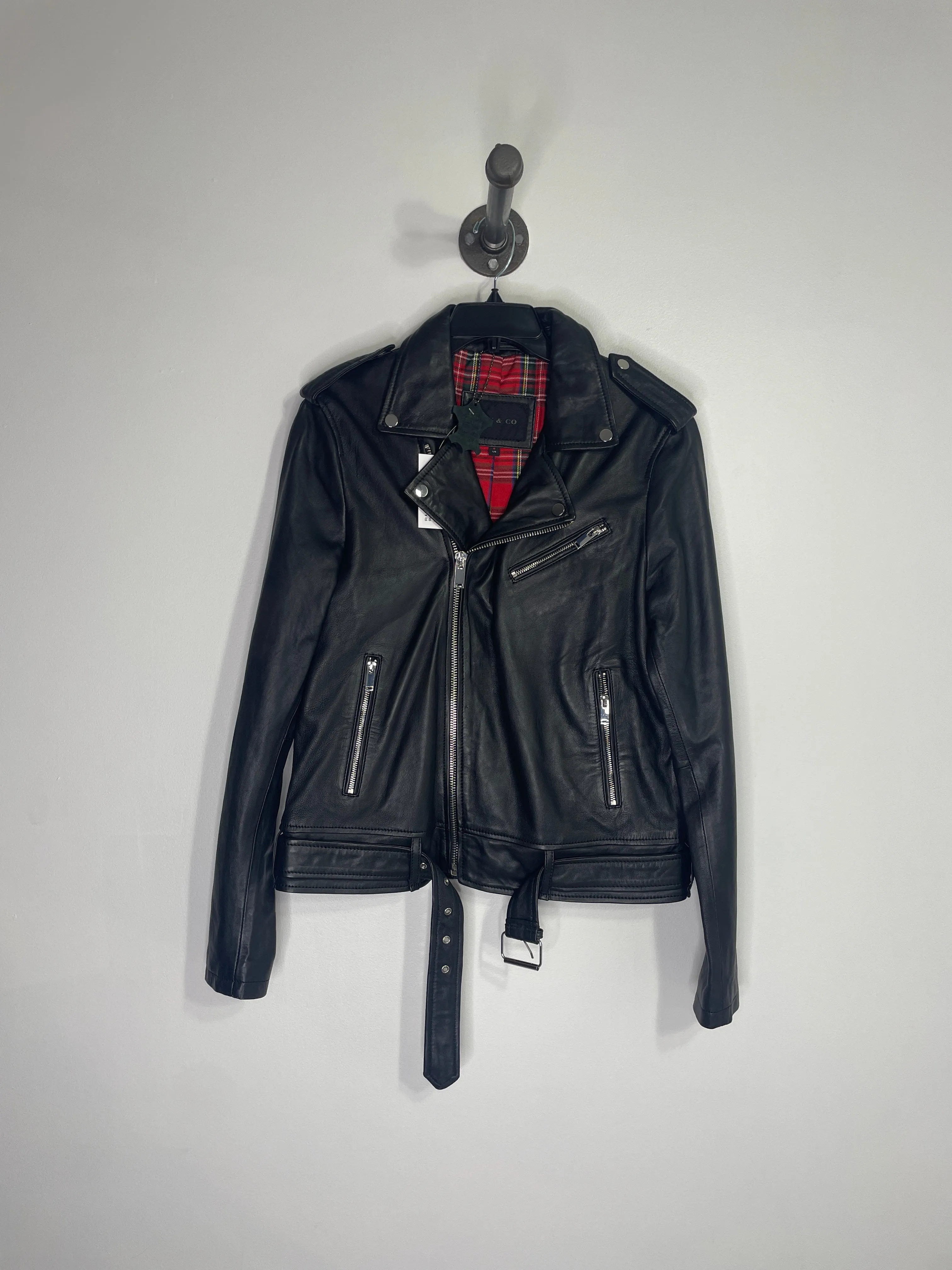 Sly & Co Black Leather Jacket