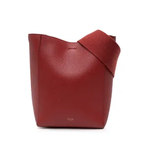Small Leather Seau Sangle