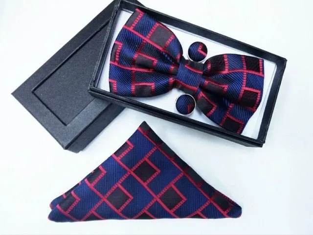 SMF 3pc Pre-tied Bow Set