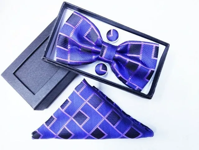 SMF 3pc Pre-tied Bow Set