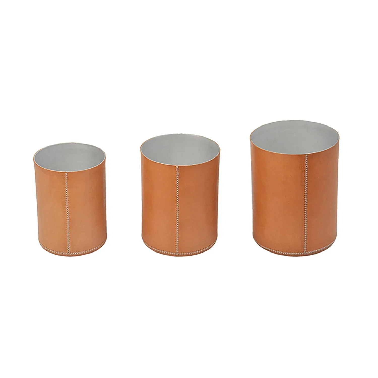 Sol y Luna Small Leather Bucket