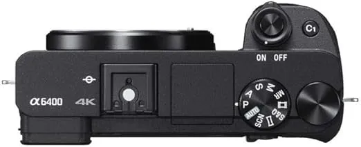 Sony ILCE-6400LB Mirrorless Digital Camera with CMOS Sensor and 16-50mm Power Zoom Lens