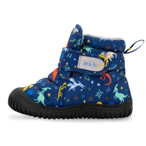 Space Dinos | Toasty-Dry Lite Toddler Boys Warm Winter Boots -10c