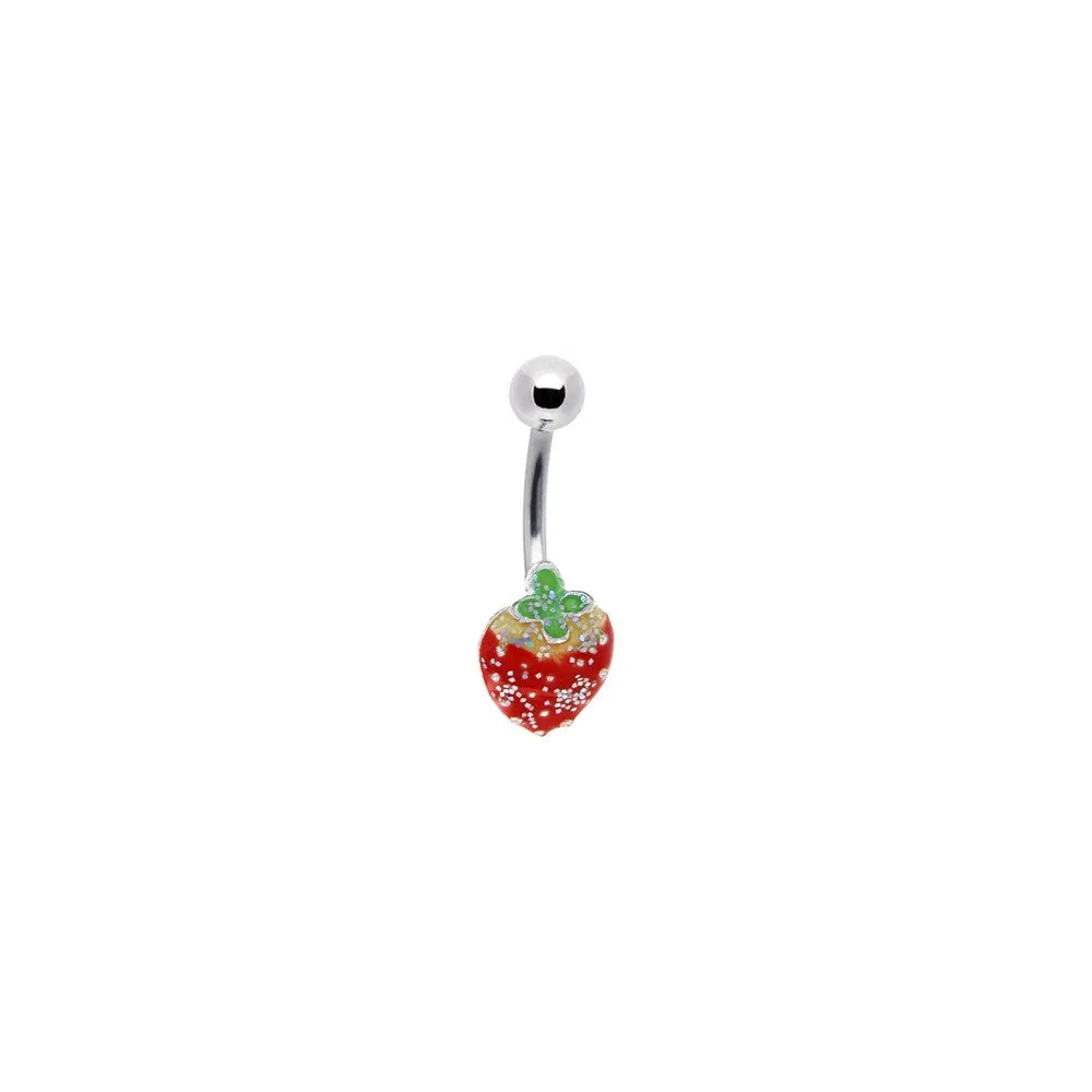 Sparkling STRAWBERRY No. 2 Belly Ring