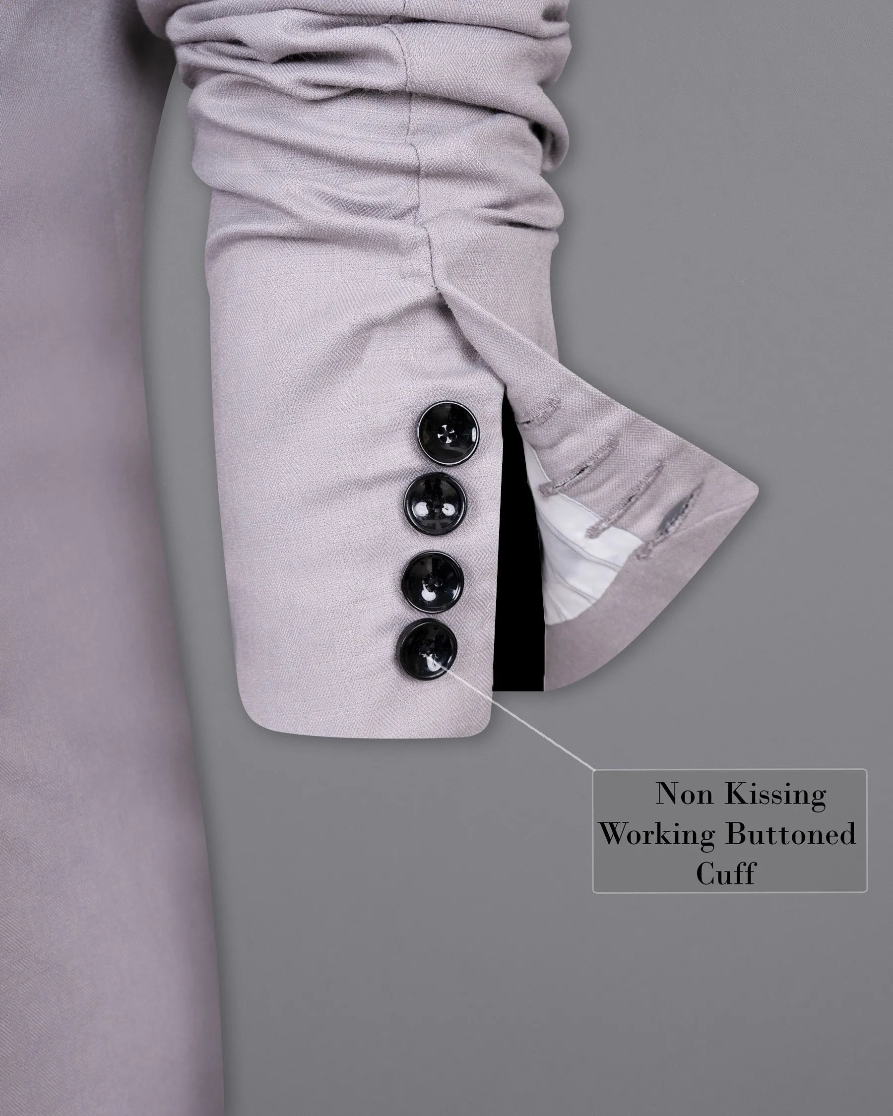 Spun Pearl Wool Rich Blazer