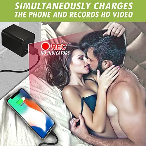Spy Camera Charger | Hidden Camera | Mini Spy Camera 1080p | USB Charger Camerar | Hidden Spy Camera | Hidden Nanny Cam | Hidden Spy Cam | Hidden Cam | Surveillance Camera Full HD
