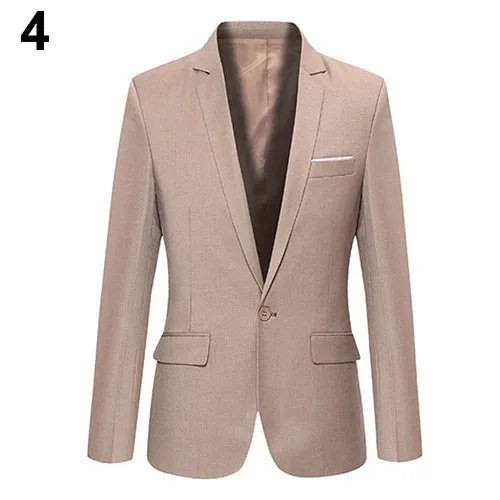 Step Collar Blazer