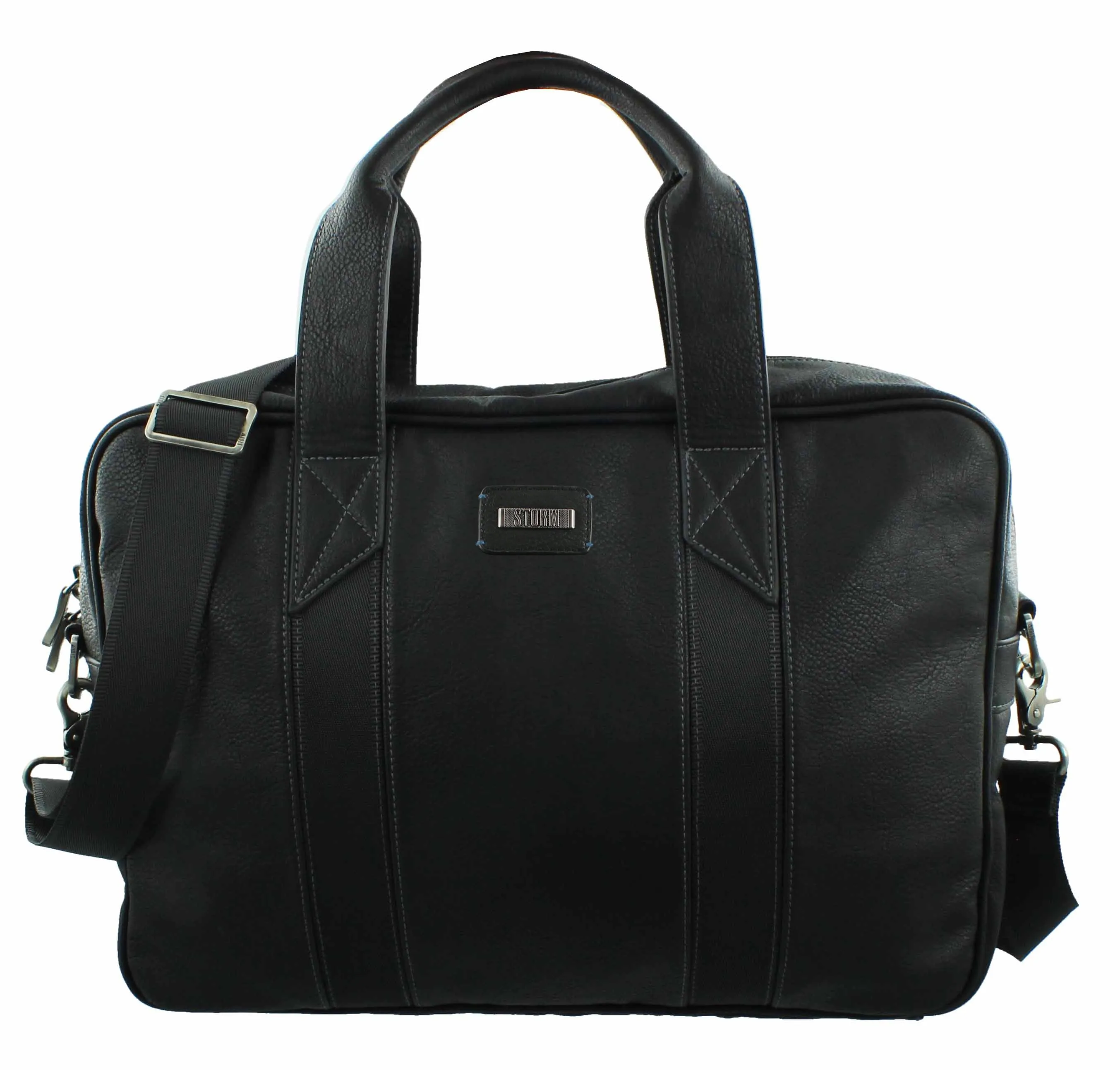 STORM London JARED Briefcase in Black