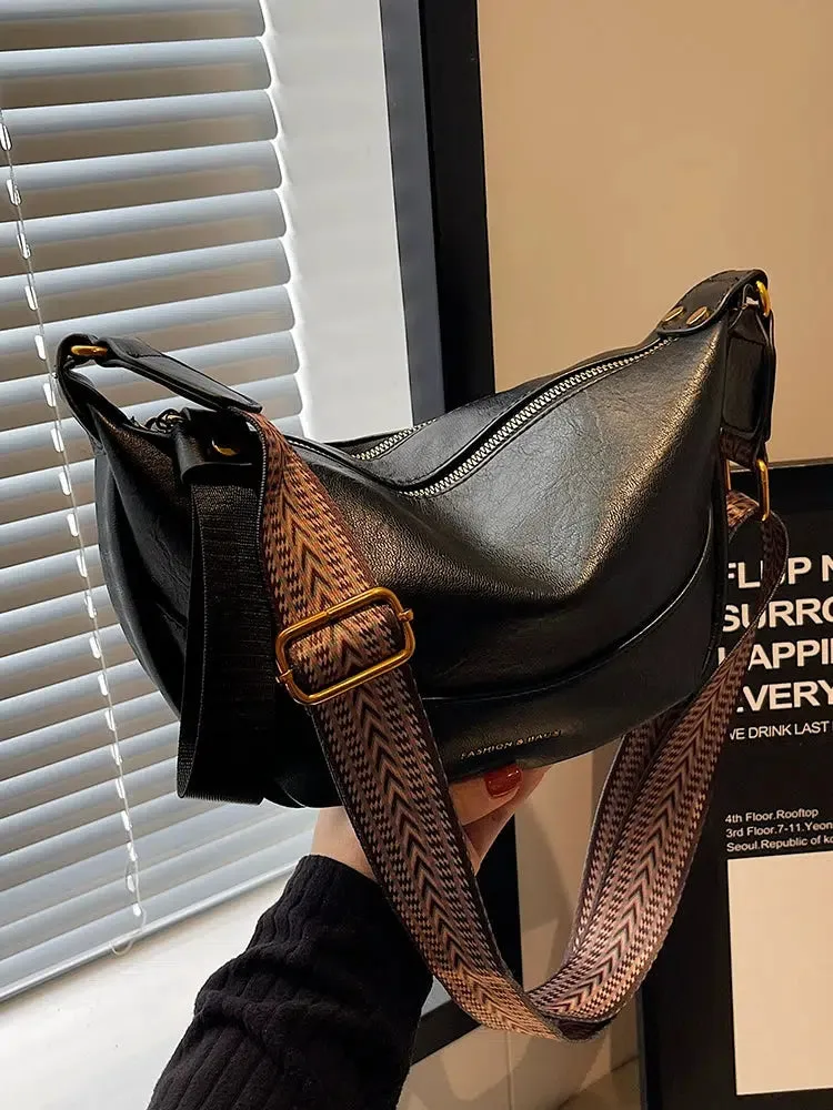 Stylish Leather Crossbody Bag