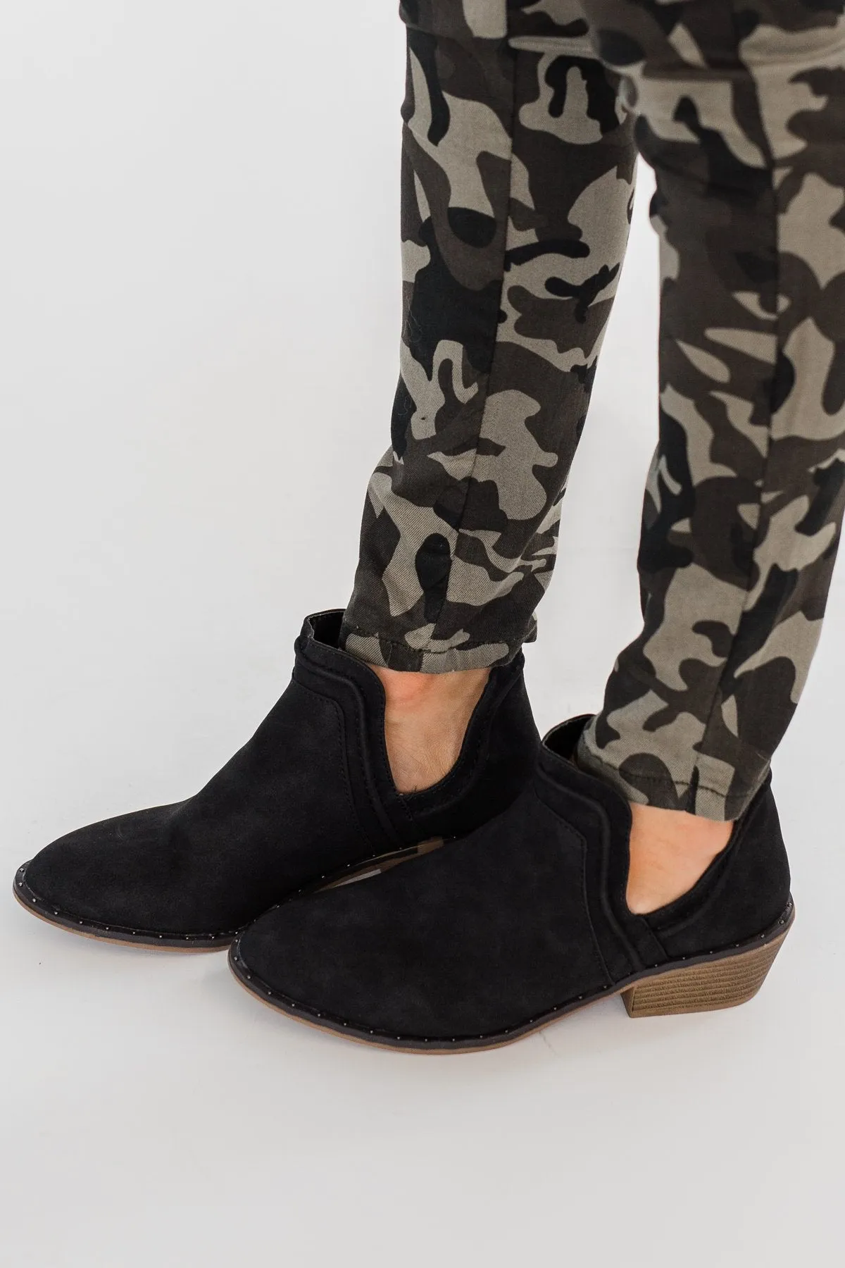 Sugar Envy Booties- Black