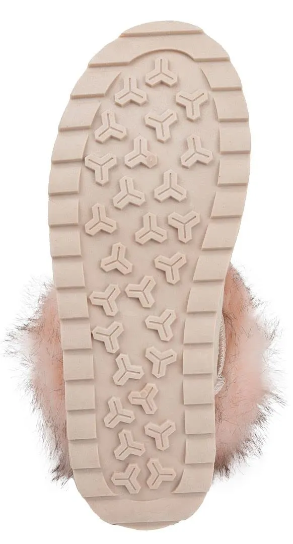 Sugar Women's Radient Slip On Winter Boots Warm Winter Booties Blush 10