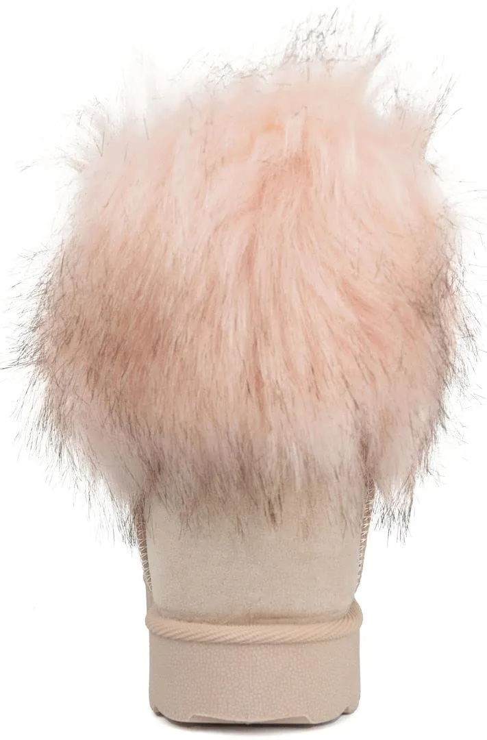 Sugar Women's Radient Slip On Winter Boots Warm Winter Booties Blush 10