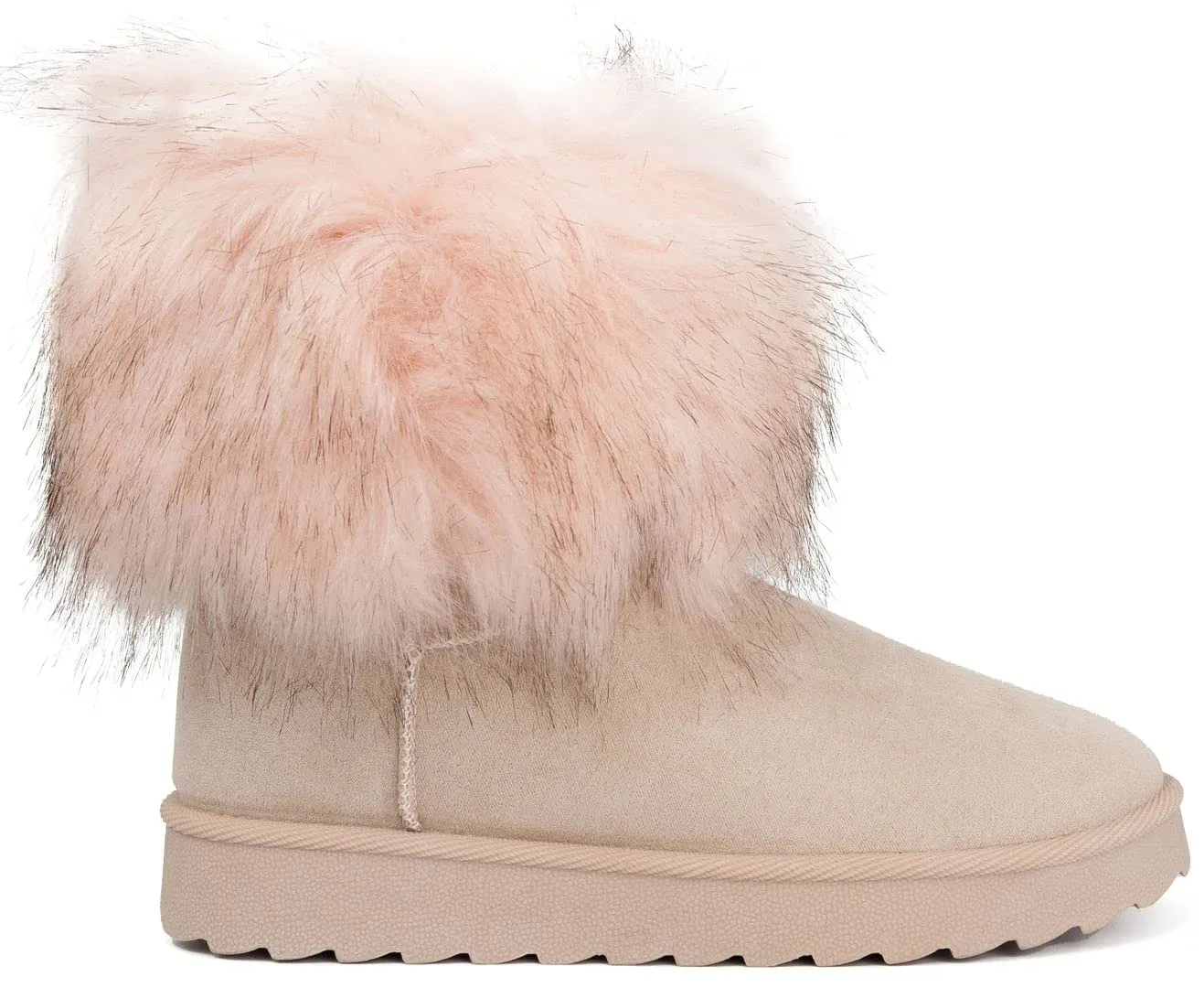 Sugar Women's Radient Slip On Winter Boots Warm Winter Booties Blush 10