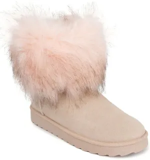 Sugar Women's Radient Slip On Winter Boots Warm Winter Booties Blush 10