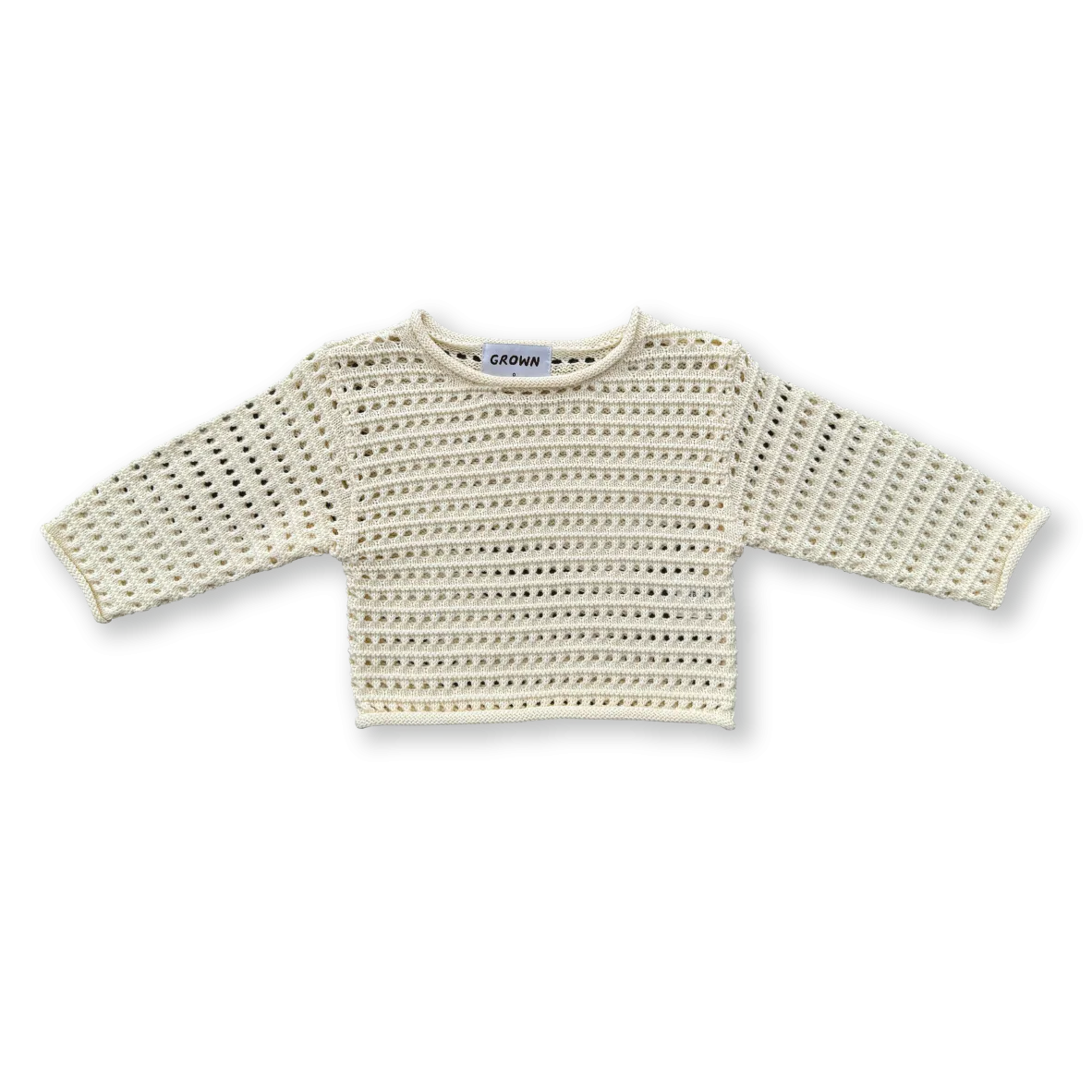 Summer Knit Pull Over - Milk