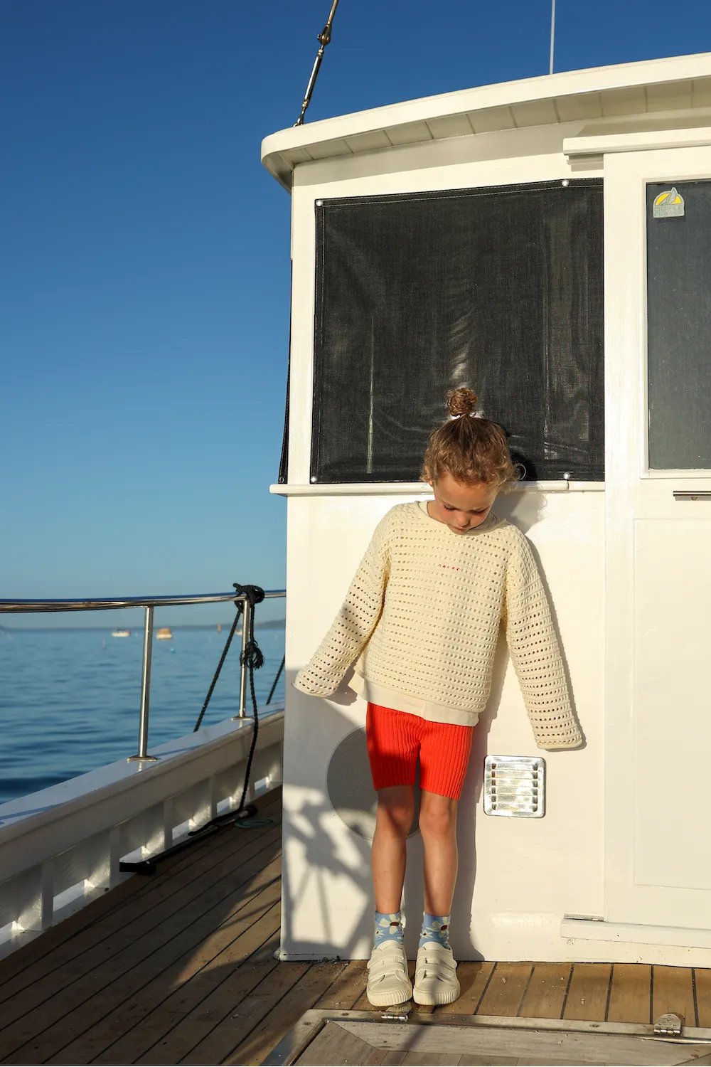 Summer Knit Pull Over - Milk