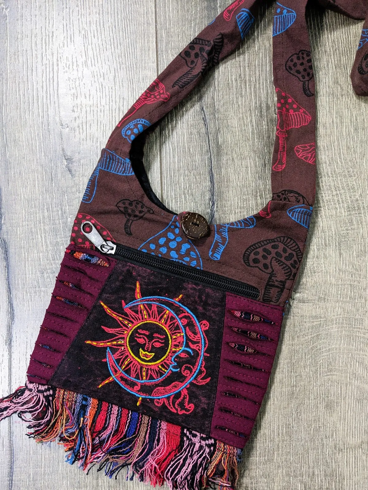 Sun Moon Passport Bag