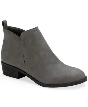 Sun   Stone Women's Cadee Ankle Booties Grey 9.5 M