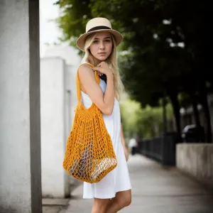 Sunny Day Market Mesh Bag